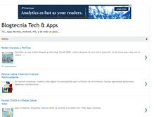 Tablet Screenshot of blogtecnia.net